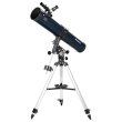 Телескоп Levenhuk Discovery Spark 114 EQ с книгой