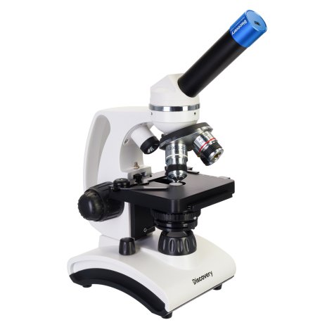 Микроскоп цифровой Levenhuk Discovery Atto Polar с книгой