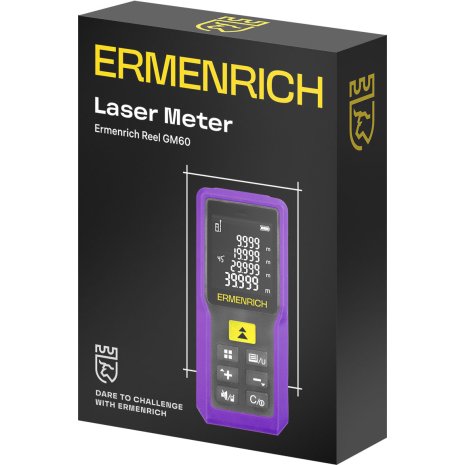 Лазерная рулетка Ermenrich Reel GM60